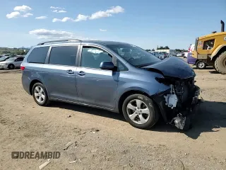 2016 Toyota Sienna LE AAS with VIN 5TDKK3DC8GS744252, listed as a Copart auction lot 48638345 with 92,499 mi miles and Salvage Title. Bid and sale history available at carsss.com. Image 11.