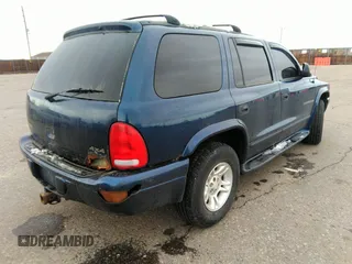 2001 Dodge Durango with VIN 1B4HS28Z81F530711, listed as a IAAI auction lot 41722113 with 187,552 mi miles and . Bid and sale history available at carsss.com. Image 4.