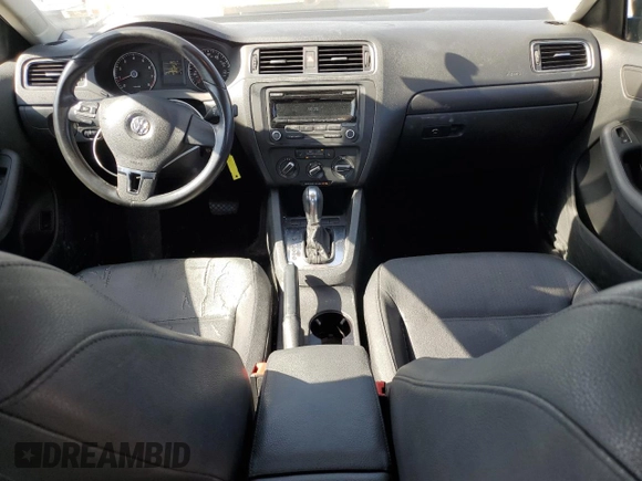 2012 Volkswagen Jetta Sedan SE w/Convenience with VIN 3VWDX7AJ2CM411783, listed as a Copart auction lot 48974555 with 128,209 mi miles and Salvage Title. Bid and sale history available at carsss.com. Image 8.