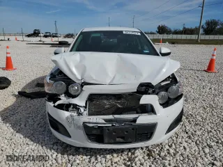 2015 Chevrolet Sonic LT with VIN 1G1JC5SB7F4215988, listed as a Copart auction lot 84712374 with 0 mi miles and Salvage Title. Bid and sale history available at carsss.com. Image 5.