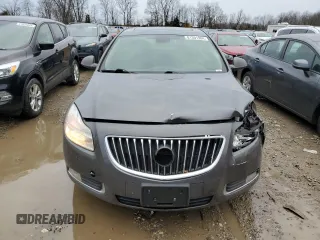 2011 Buick Regal CXL RL6 with VIN W04GU5GC6B1007199, listed as a Copart auction lot 81301984 with 83,987 mi miles and Clean Title. Bid and sale history available at carsss.com. Image 5.