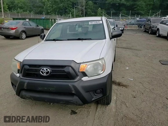 2014 Toyota Tacoma with VIN 5TFNX4CN7EX037335, listed as a Copart auction lot 60733635 with 115,341 mi miles and Salvage title. Bid and sale history available at DreamBid. Image 13.