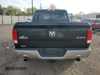 2017 Ram 1500 Big Horn with VIN 3C6RR7LT7HG505737, listed as a Copart auction lot 53357345 with 0 mi miles and Salvage Title. Bid and sale history available at carsss.com. Image 6.