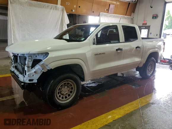 2025 Chevrolet Colorado 2WD Work Truck with VIN 1GCPSBEK0S1171519, listed as a Copart auction lot 64940445 with 525 mi miles and Clean title. Bid and sale history available at DreamBid. Image 1.