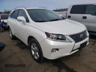 2015 Lexus RX 350 with VIN JTJBK1BA5F2483302, listed as a Copart auction lot 51577485 with 134,797 mi miles and Salvage title. Bid and sale history available at DreamBid. Image 4.