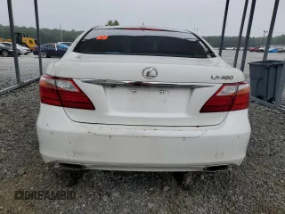 2012 Lexus LS 460 with VIN JTHBL5EF5C5110672, listed as a Copart auction lot 58844805 with 139,485 mi miles and Salvage title. Bid and sale history available at DreamBid. Image 6.