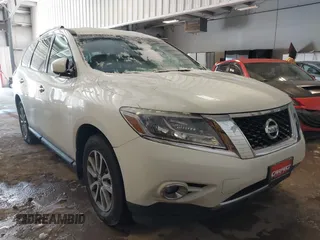 2015 Nissan Pathfinder SL z VIN 5N1AR2MM6FC710672, wystawiony jako IAAI lot #41607828 z przebiegiem 113 945 mil mil oraz . Historia ofert i sprzedaży dostępna na DreamBid. Obrazek 1.