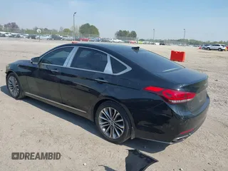 2015 Hyundai Genesis 3.8L with VIN KMHGN4JE7FU089628, listed as a IAAI auction lot 41909334 with 212,262 mi miles. Bid and sale history available at carsss.com. Image 3.