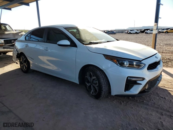 2021 Kia Forte LXS with VIN 3KPF24ADXME407849, listed as a Copart auction lot 45840045 with 57,173 mi miles and Salvage Title. Bid and sale history available at carsss.com. Image 4.