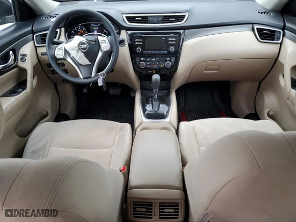 2016 Nissan Rogue SV with VIN KNMAT2MT9GP624375, listed as a Copart auction lot 43766965 with 101,654 mi miles and Salvage Title. Bid and sale history available at carsss.com. Image 8.