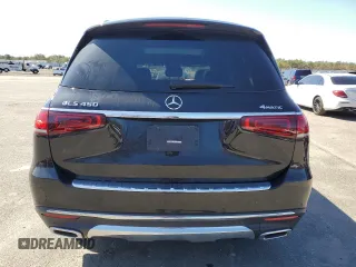 2021 Mercedes-Benz GLS 450 with VIN 4JGFF5KE7MA473906, listed as a Copart auction lot 47139594 with 25,994 mi miles and . Bid and sale history available at DreamBid. Image 6.