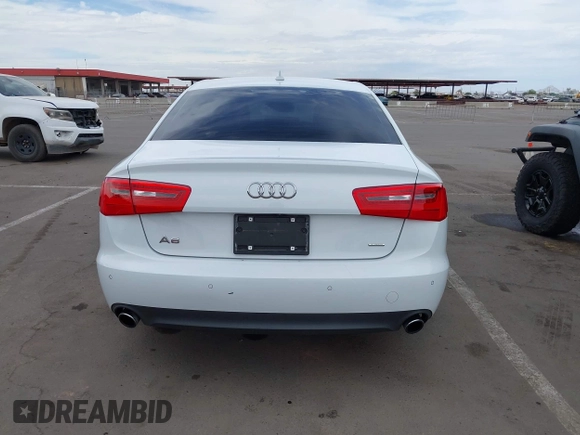 2015 Audi A6 2.0T Premium Plus with VIN WAUGFAFC7FN010019, listed as a IAAI auction lot 42033638 with 1 mi miles. Bid and sale history available at carsss.com. Image 16.