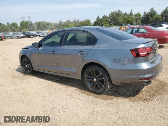 2018 Volkswagen Jetta SE Sport with VIN 3VWD17AJ3JM231890, listed as a Copart auction lot 60259285 with 43,048 mi miles and Salvage title. Bid and sale history available at DreamBid. Image 2.