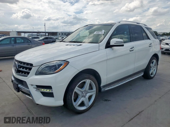 2014 Mercedes-Benz M 550 with VIN 4JGDA7DB2EA415465, listed as a Copart auction lot 63271375 with 175,700 mi miles and Clean title. Bid and sale history available at DreamBid. Image 1.