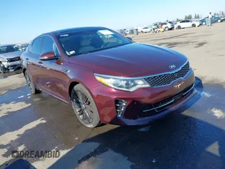 2017 Kia Optima SX Limited with VIN 5XXGV4L23HG157052, listed as a IAAI auction lot 41450492 with 85,949 mi miles and . Bid and sale history available at DreamBid. Image 1.