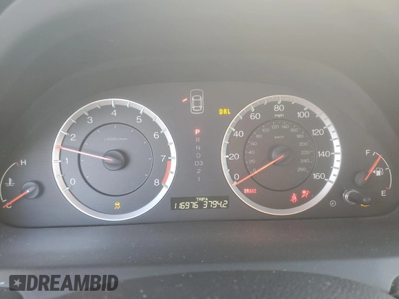 2012 Honda Accord EX z VIN 1HGCS1B76CA017148, wystawiony jako Copart lot #43445945 z przebiegiem 116 976 mil mil oraz Szkoda całkowita • Salvage title. Historia ofert i sprzedaży dostępna na DreamBid. Obrazek 9.
