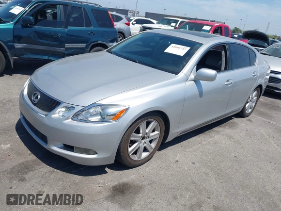 2006 Lexus GS 300 z VIN JTHBH96S065029992, wystawiony jako IAAI lot #42092747 z przebiegiem 182 424 mil mil oraz . Historia ofert i sprzedaży dostępna na DreamBid. Obrazek 2.