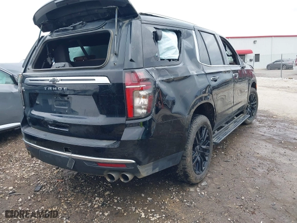 2023 Chevrolet Tahoe High Country with VIN 1GNSKTKL6PR405854, listed as a IAAI auction lot 41131624 with 47,891 mi miles. Bid and sale history available at carsss.com. Image 4.