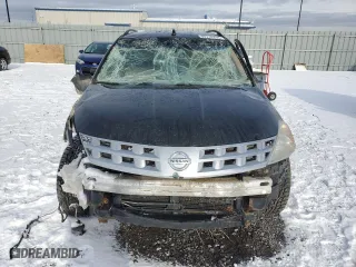 2005 Nissan Murano SE with VIN JN8AZ08W35W430343, listed as a Copart auction lot 80739744 with 166,979 mi miles and Salvage Title. Bid and sale history available at carsss.com. Image 5.