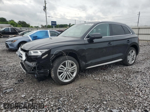 2020 Audi Q5 Premium Plus z VIN WA1BNAFYXL2103409, wystawiony jako Copart lot #56036135 z przebiegiem 83 890 mil mil oraz Szkoda całkowita • Salvage title. Historia ofert i sprzedaży dostępna na DreamBid. Obrazek 1.