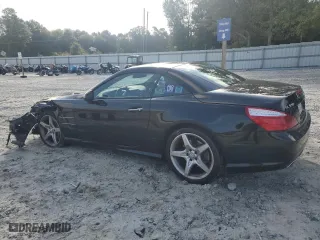 2015 Mercedes-Benz SL-Class SL 550 with VIN WDDJK7DA7FF034796, listed as a Copart auction lot 71477874 with 53,842 mi miles and Salvage Title. Bid and sale history available at carsss.com. Image 2.