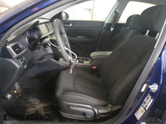2019 Kia Optima LX with VIN 5XXGT4L30KG351365, listed as a Copart auction lot 58257735 with 29,874 mi miles and Salvage title. Bid and sale history available at DreamBid. Image 7.