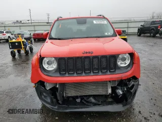 2017 Jeep Renegade Latitude with VIN ZACCJBBB1HPF91059, listed as a Copart auction lot 50259435 with 46,287 mi miles and Salvage Title. Bid and sale history available at carsss.com. Image 5.