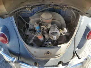 1967 Volkswagen Beetle with VIN 117141737, listed as a Copart auction lot 77373074 with 22,424 mi miles and Salvage Title. Bid and sale history available at DreamBid. Image 11.