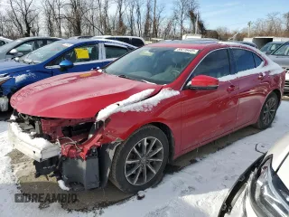 2018 Acura TLX w/Technology Pkg with VIN 19UUB1F58JA007571, listed as a Copart auction lot 88276445 with 59,993 mi miles and Salvage Title. Bid and sale history available at carsss.com. Image 1.