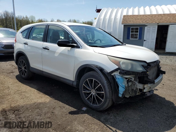 2013 Honda CR-V LX with VIN 5J6RM4H31DL057887, listed as a Copart auction lot 55720285 with 104,656 mi miles and Salvage Title. Bid and sale history available at DreamBid. Image 4.