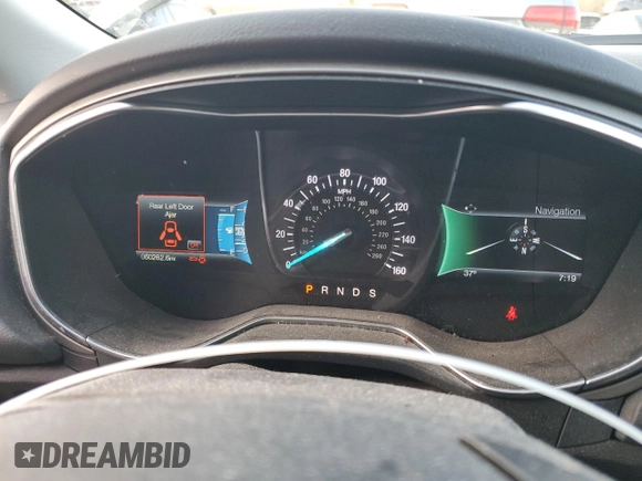 2016 Ford Fusion SE with VIN 3FA6P0HD0GR245412, listed as a Copart auction lot 48696035 with 60,262 mi miles and Salvage Title. Bid and sale history available at carsss.com. Image 9.