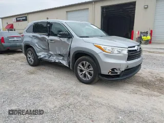 2014 Toyota Highlander XLE z VIN 5TDKKRFH3ES035284, wystawiony jako IAAI lot #41909877 z przebiegiem 112 468 mil mil oraz . Historia ofert i sprzedaży dostępna na DreamBid. Obrazek 1.
