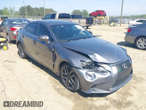 2014 Lexus IS 250 with VIN JTHBF1D29E5039798, listed as a IAAI auction lot 42074287 with 106,019 mi miles. Bid and sale history available at carsss.com. Image 6.