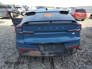 2022 Volvo C40 Recharge Pure Electric Ultimate with VIN YV4ED3GB6N2004338, listed as a Copart auction lot 58484854 with 0 mi miles and Non Repairable. Bid and sale history available at carsss.com. Image 6.