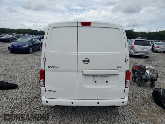 2020 Nissan NV200 SV with VIN 3N6CM0KN4LK698939, listed as a Copart auction lot 60987455 with 101,200 mi miles and Salvage title. Bid and sale history available at DreamBid. Image 6.