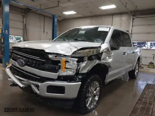 2018 Ford F-150 XL with VIN 1FTEW1E58JFB77571, listed as a IAAI auction lot 41364380 with 92,231 mi miles. Bid and sale history available at carsss.com. Image 2.