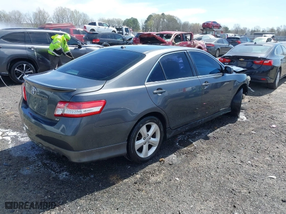2011 Toyota Camry LE with VIN 4T1BF3EK4BU696243, listed as a IAAI auction lot 41847002 with 1 mi miles. Bid and sale history available at carsss.com. Image 4.