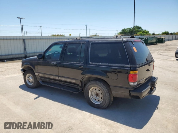1997 Ford Explorer XLT with VIN 1FMDU35P5VZB51640, listed as a Copart auction lot 52030474 with 214,647 mi miles and Clean title. Bid and sale history available at DreamBid. Image 2.