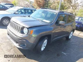 2017 Jeep Renegade Latitude with VIN ZACCJABB3HPF84074, listed as a IAAI auction lot 41867396 with 65,323 mi miles. Bid and sale history available at carsss.com. Image 18.