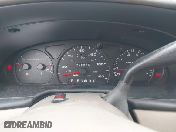 2001 Mercury Sable LS Premium with VIN 1MEFM55S11A647507, listed as a IAAI auction lot 41815810 with 76,845 mi miles and . Bid and sale history available at DreamBid. Image 7.