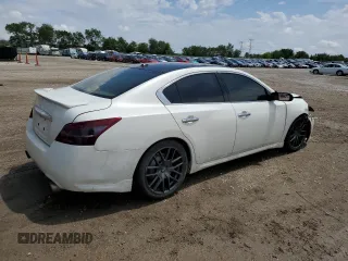 2010 Nissan Maxima SV with VIN 1N4AA5AP8AC852242, listed as a Copart auction lot 57330655 with 143,971 mi miles and Salvage title. Bid and sale history available at DreamBid. Image 3.