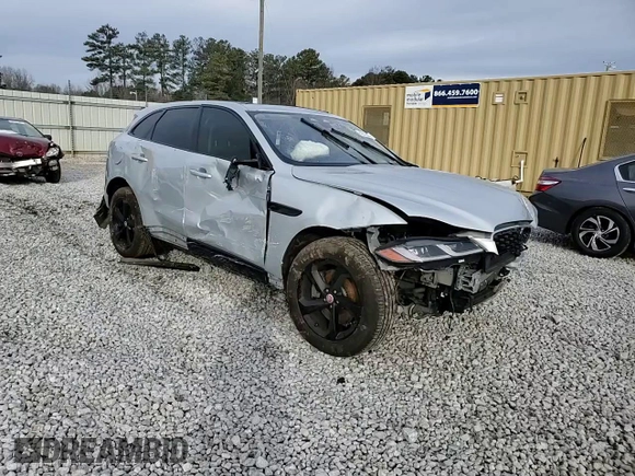 2021 Jaguar F-Pace S with VIN SADCJ2EX7MA668474, listed as a Copart auction lot 42019865 with 111,793 mi miles and Salvage title. Bid and sale history available at DreamBid. Image 14.