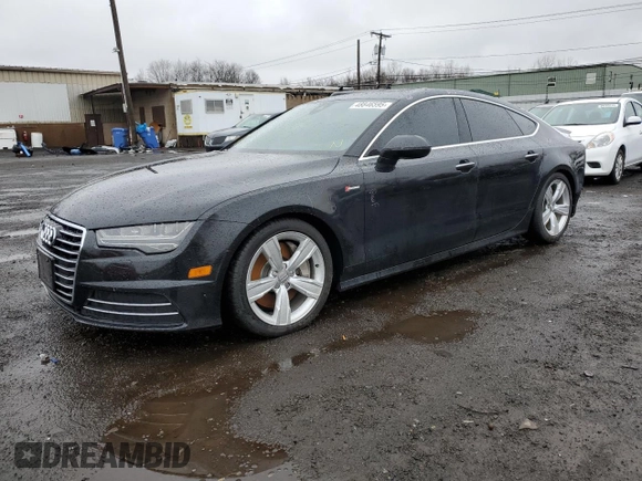 2016 Audi A7 3.0 Prestige with VIN WAU2GAFC8GN076071, listed as a Copart auction lot 48846595 with 83,510 mi miles and Salvage Title. Bid and sale history available at carsss.com. Image 1.