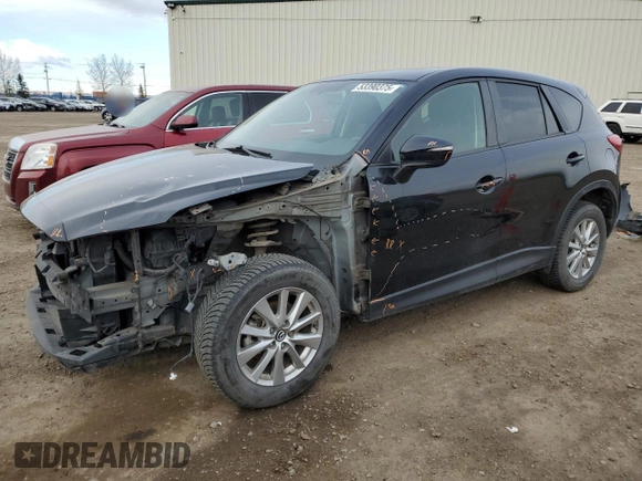 2016 Mazda CX-5 Touring with VIN JM3KE4CY8G0610653, listed as a Copart auction lot 53390375 with 125,142 mi miles and Salvage Title. Bid and sale history available at carsss.com. Image 1.
