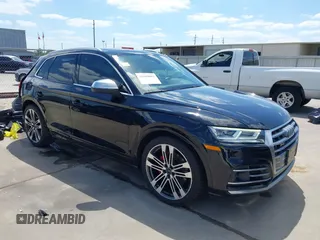 2020 Audi SQ5 Premium Plus with VIN WA1B4AFY0L2059116, listed as a IAAI auction lot 42009082 with 103,896 mi miles. Bid and sale history available at carsss.com. Image 1.