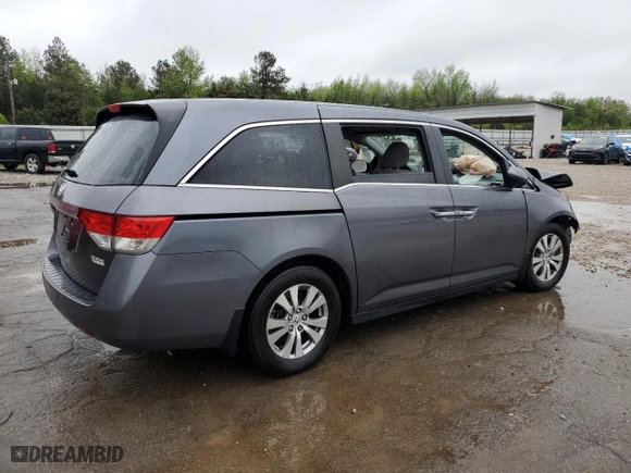 2016 Honda Odyssey EX with VIN 5FNRL5H49GB113279, listed as a Copart auction lot 51642325 with 93,632 mi miles and Salvage Title. Bid and sale history available at carsss.com. Image 3.