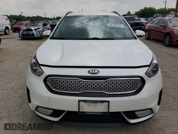 2017 Kia Niro Touring Launch Edition with VIN KNDCC3LC6H5094735, listed as a Copart auction lot 59185724 with 143,964 mi miles and Non Repairable. Bid and sale history available at carsss.com. Image 5.