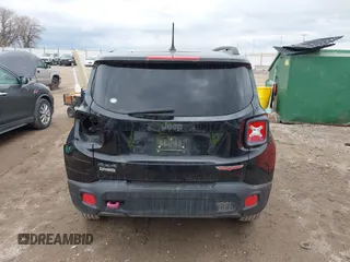 2017 Jeep Renegade Deserthawk with VIN ZACCJBCB4HPE77734, listed as a IAAI auction lot 41951678 with 105,872 mi miles and . Bid and sale history available at DreamBid. Image 17.