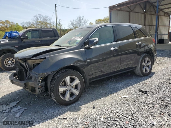 2013 Acura MDX with VIN 2HNYD2H26DH516870, listed as a Copart auction lot 50771725 with 90,671 mi miles and Salvage Title. Bid and sale history available at carsss.com. Image 1.