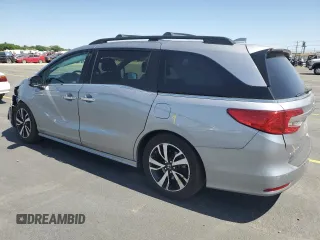 2018 Honda Odyssey Elite with VIN 5FNRL6H90JB062506, listed as a Copart auction lot 60336075 with 44,667 mi miles and Salvage title. Bid and sale history available at DreamBid. Image 2.